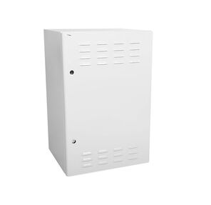 Шкаф настенный ЦМО ШТВ-Н-18.6.5-4ААА 18U 600x530мм пер.дв.стал.лист несъемные бок.пан. 57кг белый