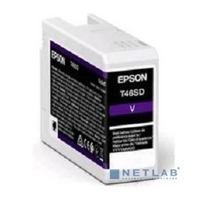 Картридж Epson SinglepackVioletT46SDUltraChromePro10ink25ml