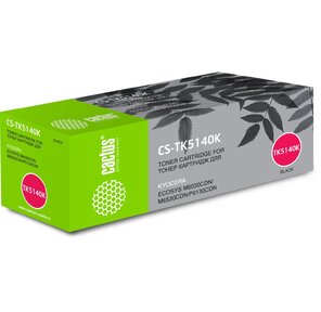 Cactus CS-TK5140K Тонер Картридж черный для Kyocera Ecosys M6030cdn / M6530cdn / P6130cdn  (7000стр.)