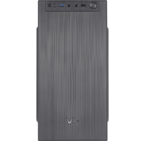 Aerocool Cs-108-S-BK-v1  (mATX,  без БП,  USB3.0 x1,  USB2.0 x1,  8cm black fan x1)