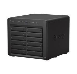 Synology 6C2, 2GhzCPU / 2x8Gb (up to 48) / RAID0, 1, 10, 5, 6 / up to 12hot plug HDDs SATA (3, 5' or 2, 5')  (up to 36 with 2xDX1222) / 2xUSB3.0 / 2GigEth (2x10Gb) / iSCSI / 2xIPcam (up to 90) / 1xPS / 5YW
