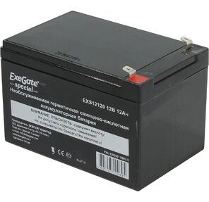 Exegate ES255176RUS Аккумуляторная батарея  Exegate Special EXS12120,  12В 12Ач,  клеммы F1
