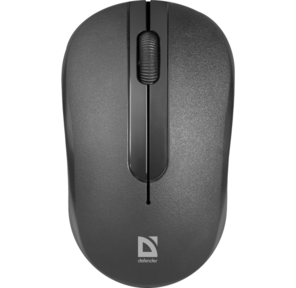 Мышка USB OPTICAL WRL MM-285 BLACK 52285 DEFENDER