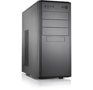 Case Foxline FL-886 ATX case,  black,  w / o PSU,  w / 2xUSB3.0,  w / o pwrcord,  w / o FAN