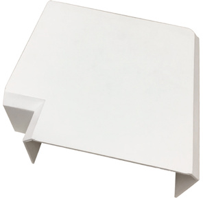Плоский угол для короба 120х50 мм,  белый