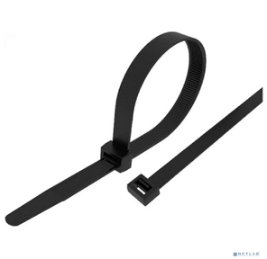 Стяжка пластиковая Rexant 87-0201 200x3.6мм  (упак:100шт) нейлон внешний  (-60 / +85) черный