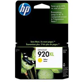 Картридж HP "920XL" CD974AE  (желтый) для Officejet 6000 / 6500 