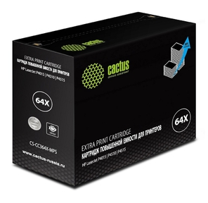 Картридж лазерный Cactus CS-CC364X-MPS черный  (30000стр.) для HP LJ P4015 / P4515