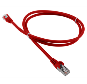 Патч-корд LANMASTER LSZH FTP кат.5e,  2.0 м,  красный