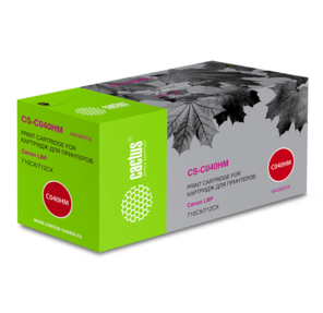Тонер Картридж Cactus CS-C040HM пурпурный  (10000стр.) для Canon LBP 710CX I-SENSYS / 712CX I-SENSYS
