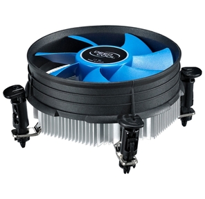 Кулер DEEPCOOL THETA 9 PWM LGA-1150 / 1156 / 1155 низкопрофильный высота 46, 5mm  (TDP 95W,  PWM,  92x25мм,  Push-Pin) Color BOX