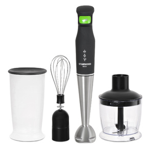 Блендер погружной Starwind SBS2212w 800Вт черный / зеленый