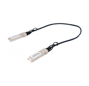 DAC кабель SFP+ 10G. Скорость: 10 Гбит / c. Тип разъема: SFP. Длина кабеля 2м. Размеры коннектора  (ШхВхГ): 11 x 9 x 57 мм. Рабочая температура: 0…+70°С.