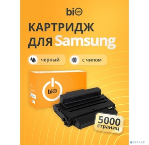 Bion MLT-D205L Картридж для Samsung ML-3300 / 3310 / 3312 / 3710 / 3712,  SCX-4833 / 4835 / 5637 / 5639 / 5737 / 5739  (5000  стр.),  Черный,  с чипом