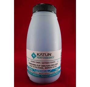 Тонер SAMSUNG CLP 320 / 325 / 360 / 365,  CLX 3170 / 3305,  Xerox 6110 cyan,  химический  (фл.45г.) Katun фас. России