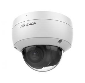 Hikvision 2Мп уличная купольная IP-камера с EXIR-подсветкой до 30м и технологией AcuSense1 / 2.8" Progressive Scan CMOS; объектив 2.8мм; угол обзора 107°; механический ИК-фильтр; 0.005лк@F1.6; сжатие H