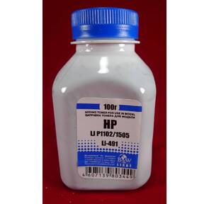 Тонер HP LJ P1102 / 1120 / 1505 / 22 / 66 / 1606 LBP-3010 / 3250  (фл.100г) B&W Light фас России