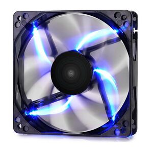 DeepCool WIND BLADE 120,  120X120X25mm,  Hydro,  1300RPM,  Blue LED