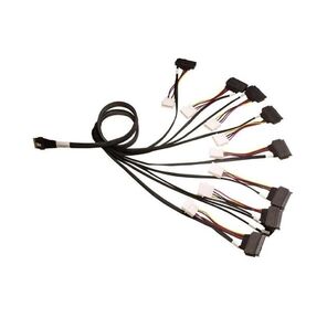 Кабель ACD-60006-MD Slimline SASx8  (SFF8654) -to- 8x U.3 Direct,  1M,   (аналог Broadcom 05-60006-00)