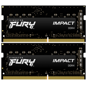 Kingston DRAM 16GB 3200MHz DDR4 CL20 SODIMM  (Kit of 2) FURY Impact EAN: 740617318425