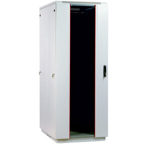 CMO ШТК-М-42.8.10-1ААА 42U  (800x1000) Шкаф телекоммуникационный напольный,  дверь-стекло  (3 места)