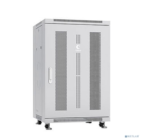 Cabeus ND-05C-18U60 / 60 Шкаф монтажный телекоммуникационный 19" напольный для распределительного и серверного оборудования 18U 600x600x988mm  (ШхГхВ) передняя и задняя перфорированные двери,  ручка с зам
