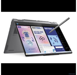 Ноутбук Lenovo Yoga 7 14ILL10 Core Ultra 7 256V 16Gb SSD512Gb Intel Arc 140V 14" OLED Touch WUXGA  (1920x1200) без ОС grey WiFi BT Cam  (83JQ007YRK)