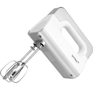 Миксер ручной Vitek VT-HM5001 800Вт белый / серебристый