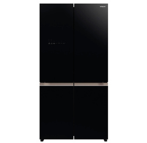 Холодильник Hitachi R-WB720VUC0 GBK 3-хкамерн. черное стекло  (трехкамерный)