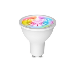 Светодиодная лампа MOES Smart LED Bulb ZB-TD-RWWGU10,  Zigbee,  GU10,  4, 9 Вт,  345 Лм,  теплый цвет