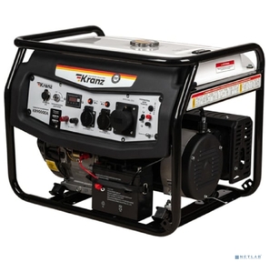 Генератор бензиновый KR9000EA,  9, 0кВт,  230В,  25л,  коннектор автоматики,  электростартер KRANZ