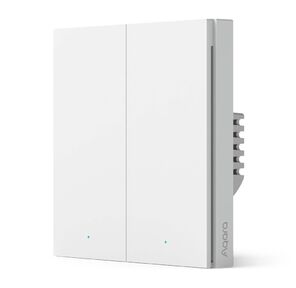 Выключатель Aqara Умный выключатель Aqara Smart wall switch H1  ( with neutral,  double rocker) WS-EUK04