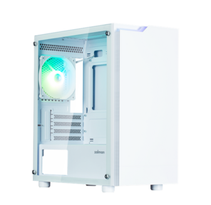 ZALMAN T4 PLUS,  MATX,  WHITE,  WINDOW,  1 x Combo  (3.5'' or 2.5''),  1x3.5'',  2x2.5",  1xUSB2.0,  2xUSB3.0,  REAR 1x120mm ARGB