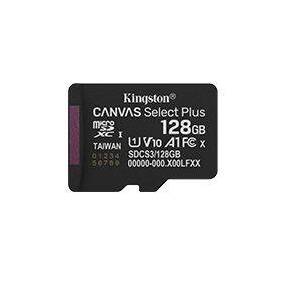 Флеш карта microSD 128GB Kingston microSDXC Class 10 UHS-I U1 A1 V10 Select Plus 150MB / s