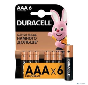 DURACELLl LR03-6BL BASIC  (6 / 60 / 33840)