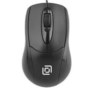 Мышь Oklick 305M черный оптическая  (1000dpi) USB  (2but)
