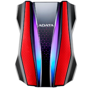 Внешний жесткий диск 2TB A-DATA HD770G,  2, 5" ,  USB 3.2,  противоударный,  водонепроницаемый,  красный