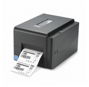 Принтер этикеток TSC TE200 U серый,  в комплекте с риббоном