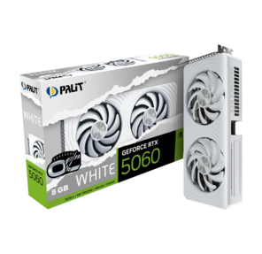 Видеокарта PCIE16 RTX5060 8GB PA-RTX5060 WHITE OC 8GB PALIT