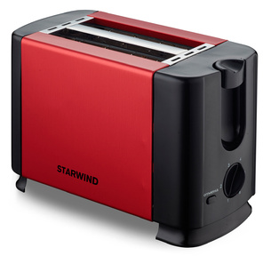 Тостер Starwind ST1102 700Вт красный / черный