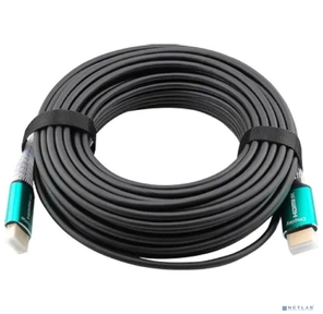Кабель аудио-видео Cactus CS-HDMI-AOC-2.1-20 HDMI  (m) / HDMI  (m) 20м. позолоч.конт. черный