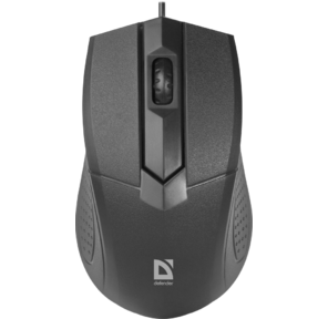 Defender Optimum MB-270 черный [52270] {Проводная оптическая мышь,  3 кнопки, 1000 dpi}