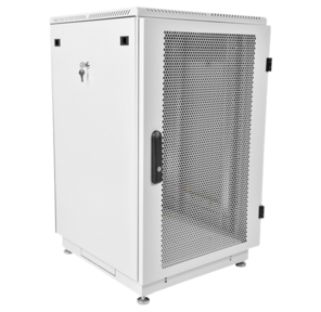 ЦМО Шкаф серверный напольный 24U  (600  800) дверь перфорированная 2 шт.