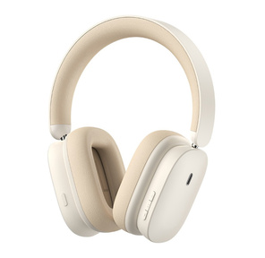 Наушники Baseus Bowie H1 Noise-Cancelling Creamy White  (NGTW230202)