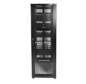 Шкаф серверный ЦМО ШТК-СП-42.8.10-48АА-9005 42U 800x930мм пер.дв.перфор. задн.дв.перфор.2-хст. 2 бок.пан. 1350кг черный