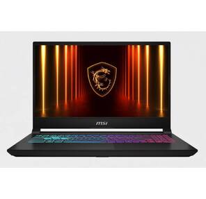 Ноутбук MSI Katana 15 HX B14WFK-618XRU 15, 6" FHD IPS 144Hz,  Intel Core i5-14450HX,  16Gb,  1Tb SSD,  NVidia RTX5060 8Gb,  DOS,  черный