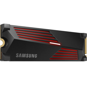 SSD M.2  (PCI-E NVMe 2.0 Gen 4.0 x4) 4Tb Samsung 990 PRO  (R7450 / W6900MB / s) with Heatsink,  1year