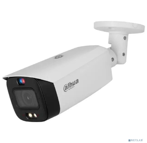 DAHUA DH-IPC-HFW3849T1P-ZAS-PV-S5 Уличная цилиндрическая IP-видеокамера TiOC с ИИ и активным сдерживанием 8Мп,  1 / 2.8” CMOS,  моторизованный объектив 2.7~13, 5мм  (5x),  видеоаналитика,  ИК 50м,  LED 40м