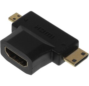 Переходник HDMI microHDMI (m) / HDMI (f)