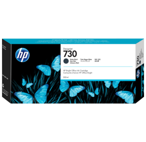 HP 730 300-ml Matte Black Ink Crtg